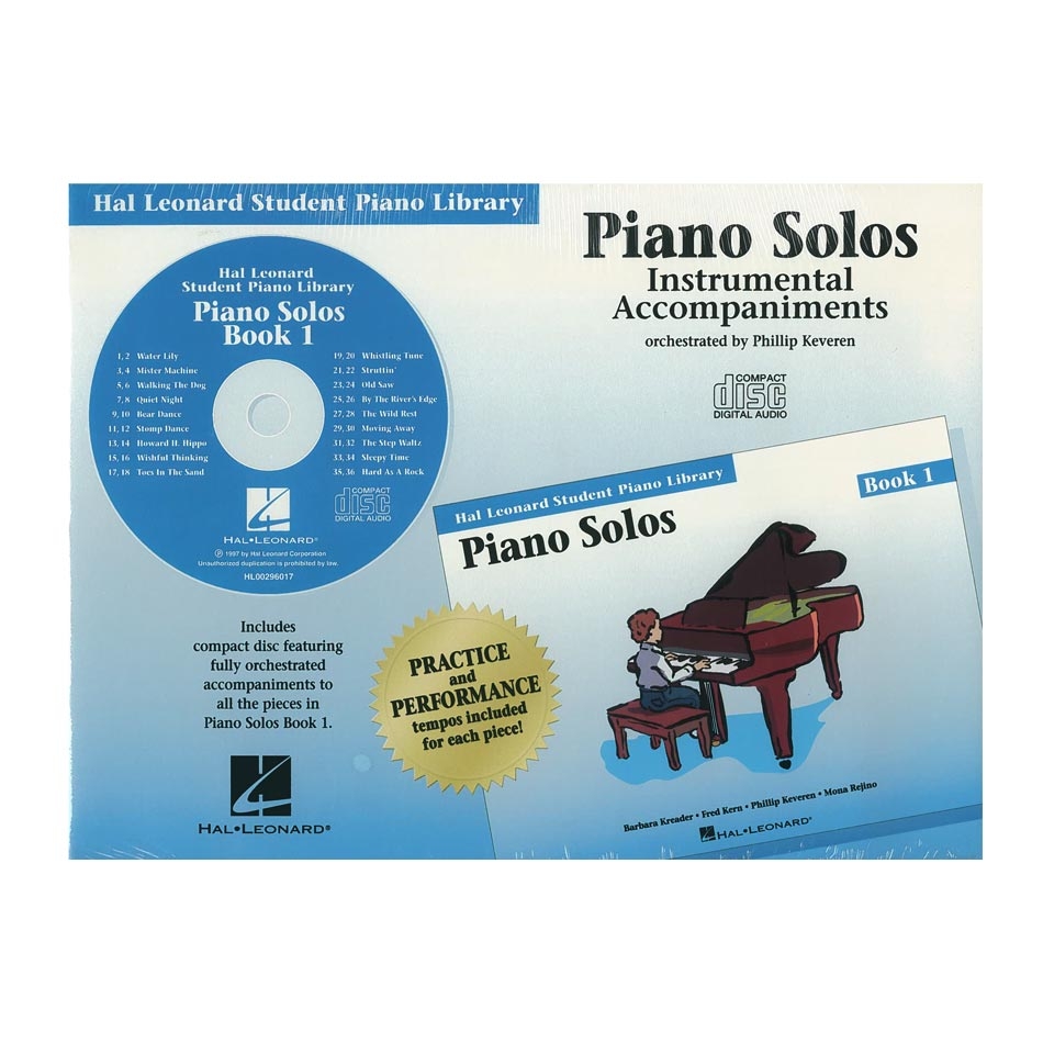 Hal Leonard Student Piano Library - Piano Solos 1 (CD Only)