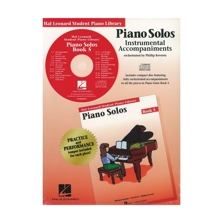 Hal Leonard Student Piano Library - Piano Solos 5 (CD Only)
