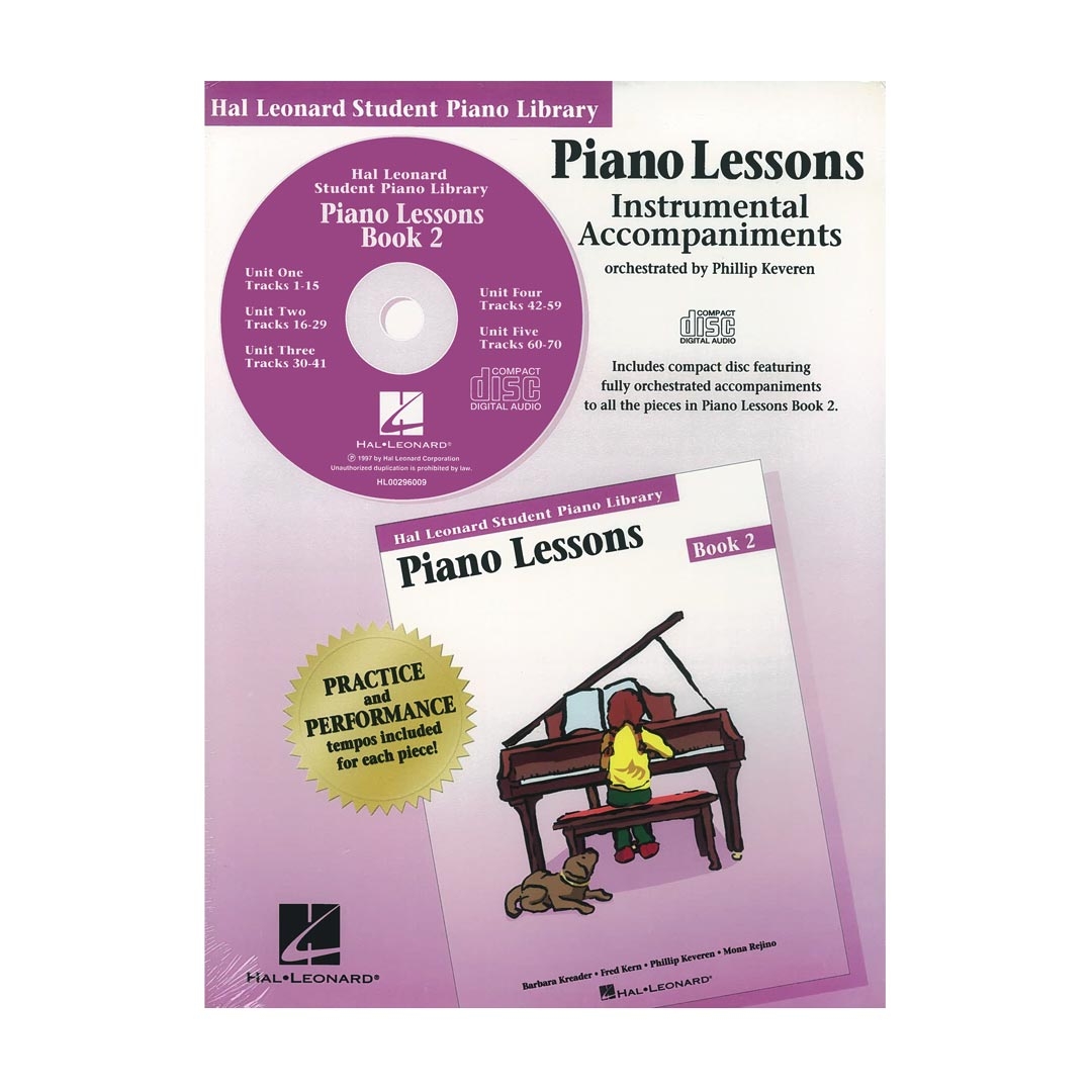 Hal Leonard Student Piano Library - Piano Lessons 2 (CD Only)