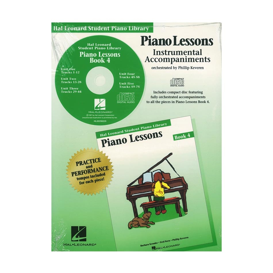 Hal Leonard Student Piano Library - Piano Lessons 4 (CD Only)
