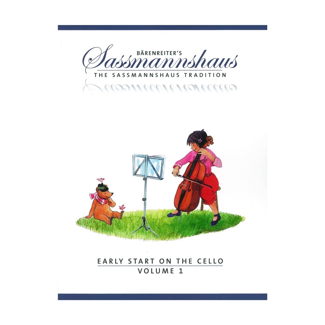 Sassmannshaus - Early Start On the Cello  Vol.1 (English Edition)