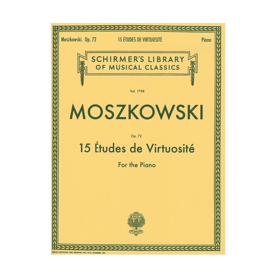 Moszkowski - 15 Virtuosity Studies, Op.72