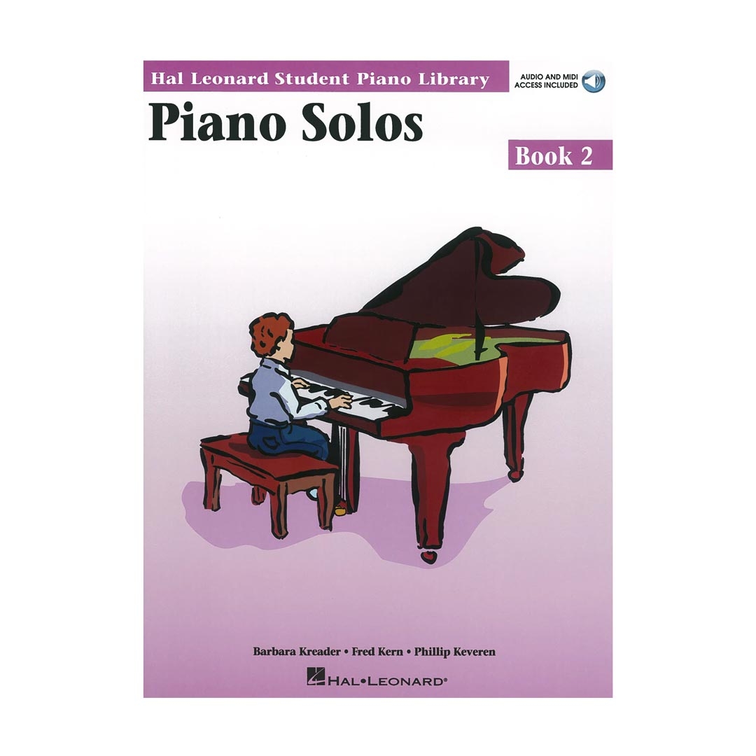 Hal Leonard Student Piano Library-Piano Solos, Book 2 & Online Audio