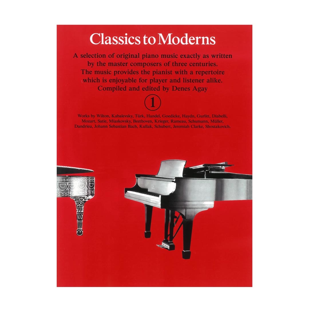 Classics to Moderns  Book 1