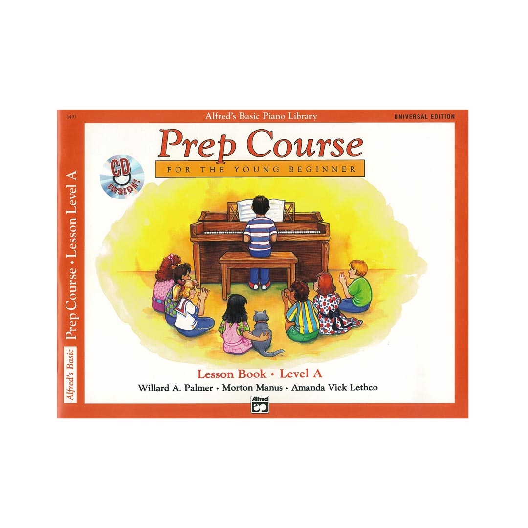 Alfred's Basic Piano Prep Course: Lesson Book, Level A & CD (Αγγλική Έκδοση)