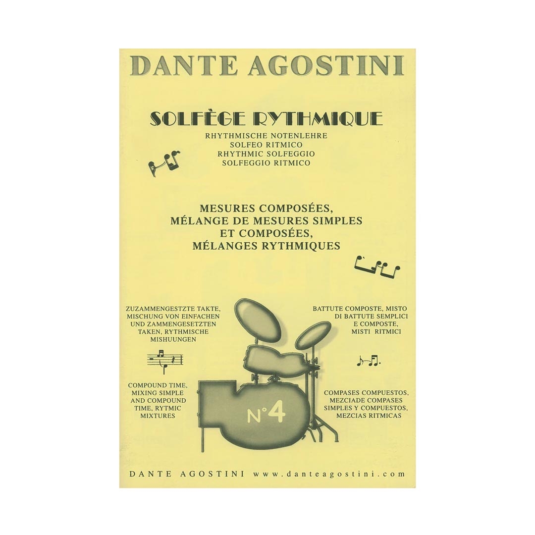 Agostini - Solfege Rythmique, Vol.4