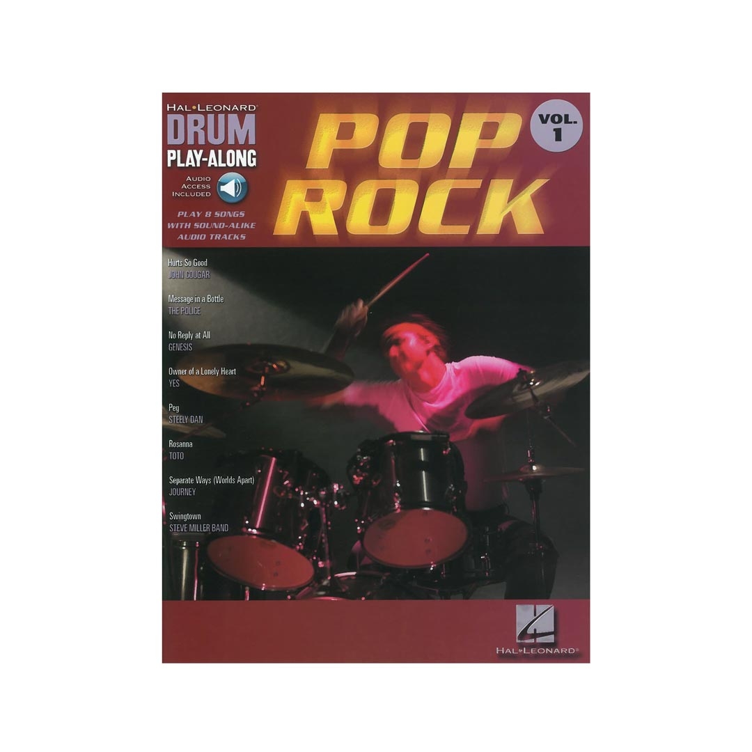 Drum Play Along: Pop Rock Drums  Vol.1 & Online Audio