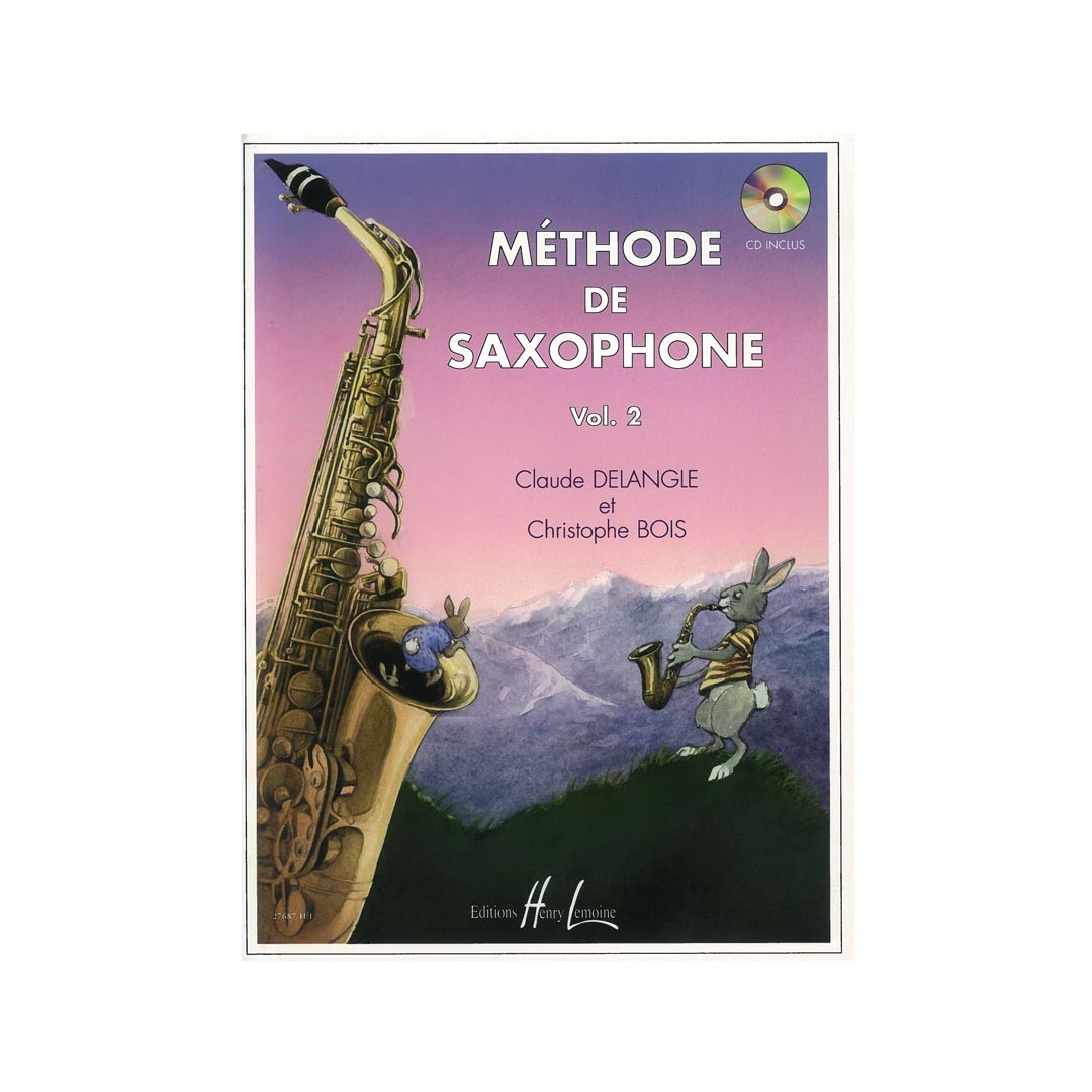 Delangle & Bois - Methode de Saxophone  Vol.2 & CD