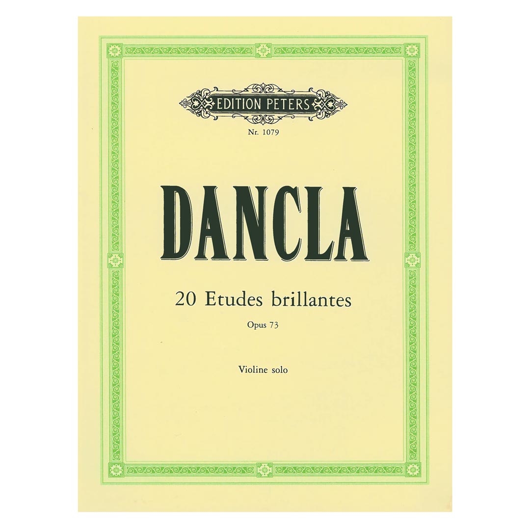 Dancla - 20 Etudes Brillantes  Op.73