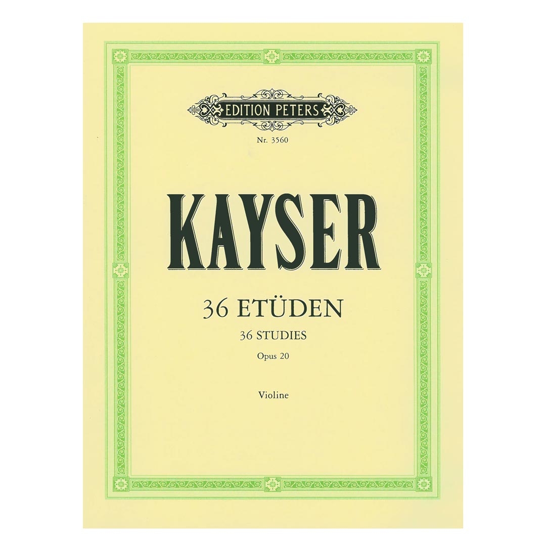 Kayser - 36 Studies  Op.20