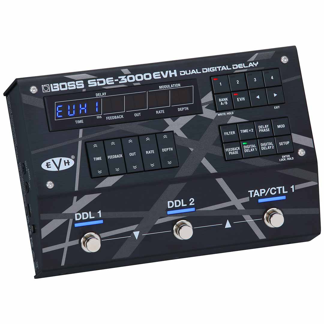 BOSS SDE-3000-EVH Dual Digital Delay Eddie Van Hallen Edition