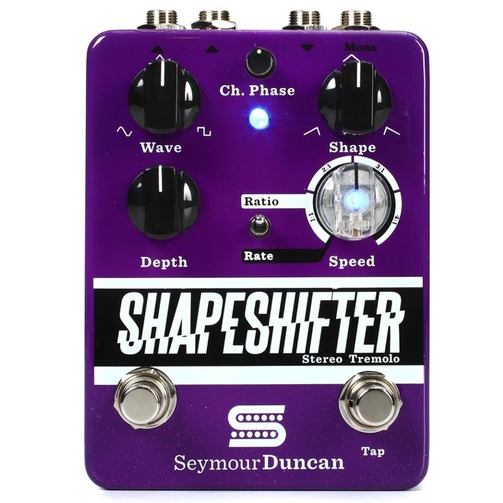 Seymour Duncan Shape Shifter Stereo Tremolo Pedal Guitar Single Pedal