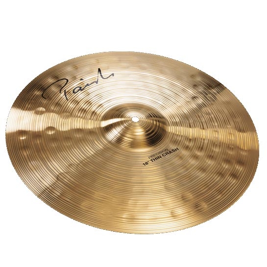 PAISTE Signature Precision 18'' Thin Crash Cymbal