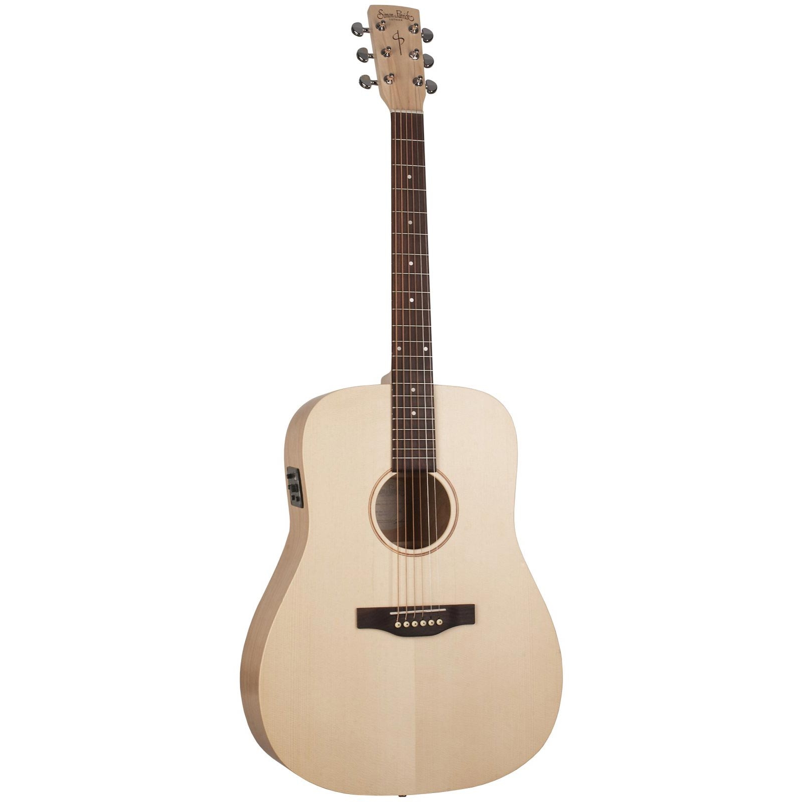 Simon & Patrick Trek Solid Spruce Natural Isyst Electric - Acoustic Guitar