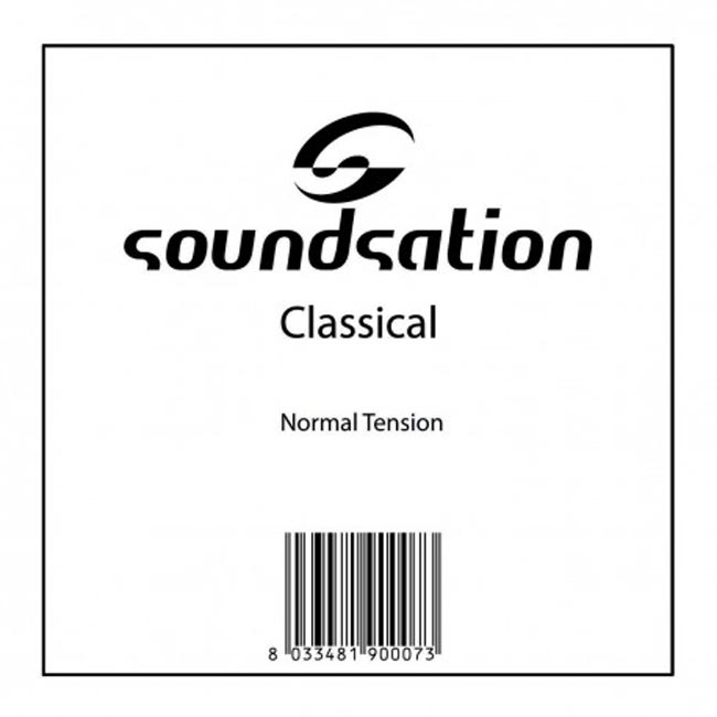 SOUNDSATION SC132-2 Clear Nylon Classical Guitar B-String N.2