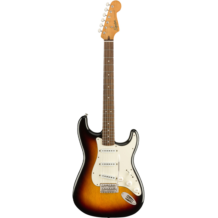 Fender Strat Squier Classic Vibe 60  L/N SSS Tremolo 3-Color Sunburst