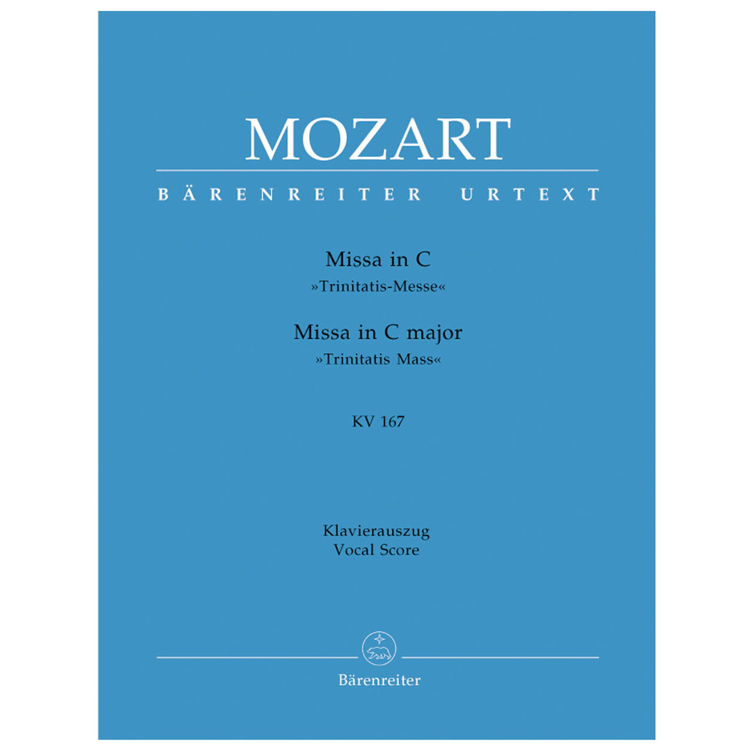 Mozart - Missa Trinitatis C Dur Kv167 Spartito