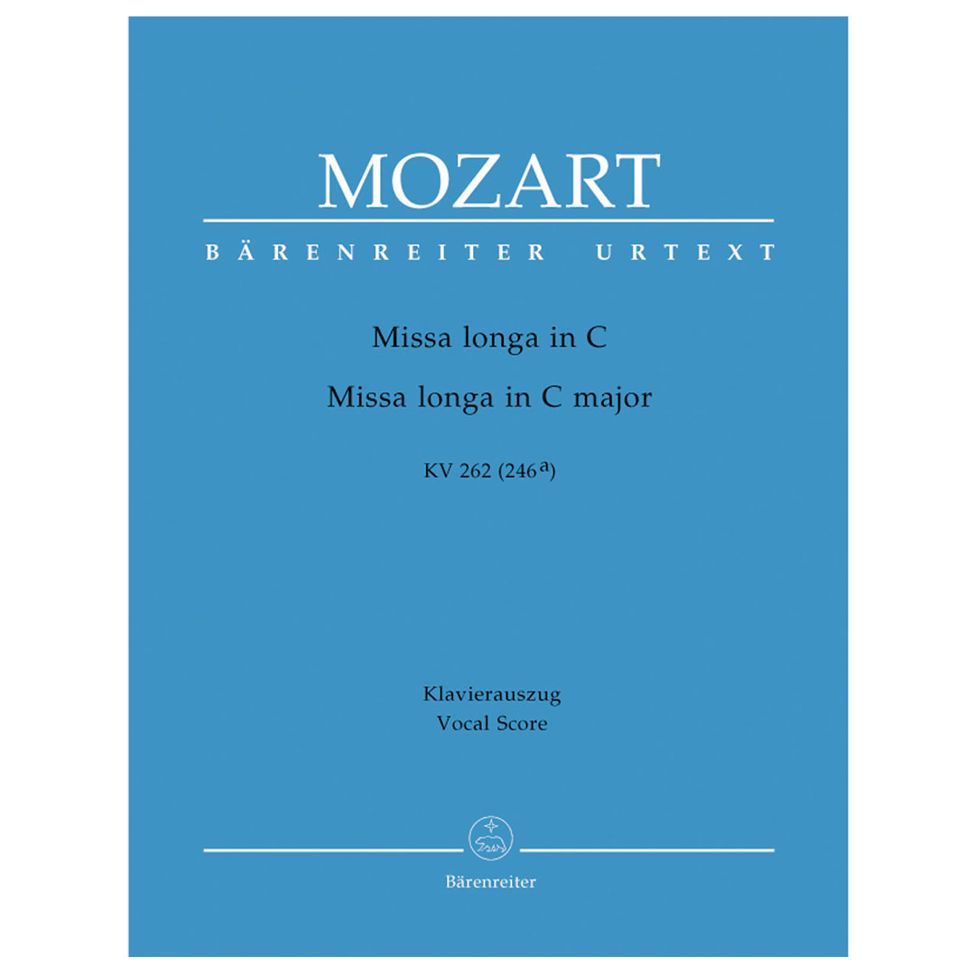 Mozart - Missa Longa C Dur Kv262 Spartito