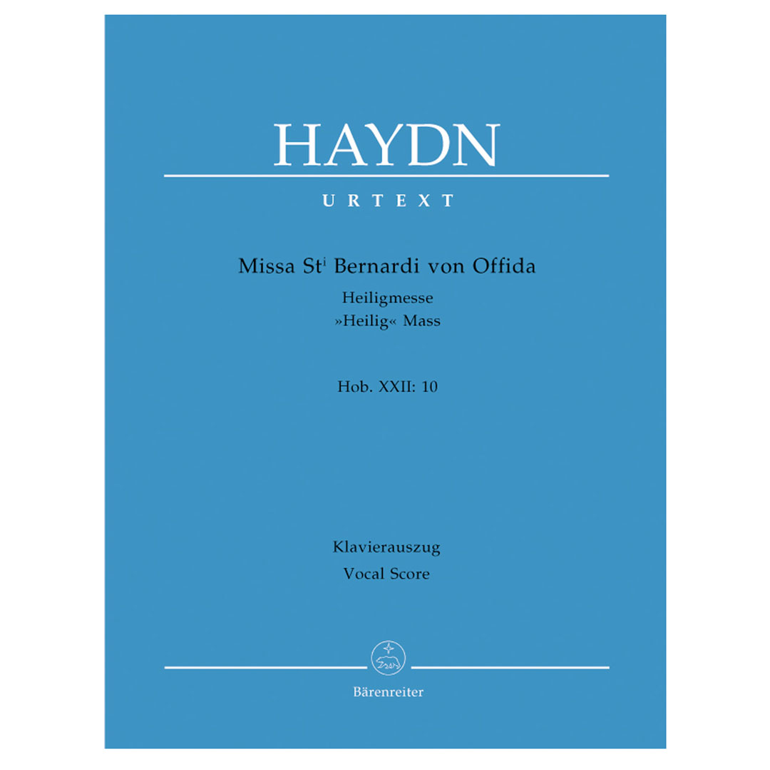 Haydn - Missa St Bernardi Von Offida Spartitoba