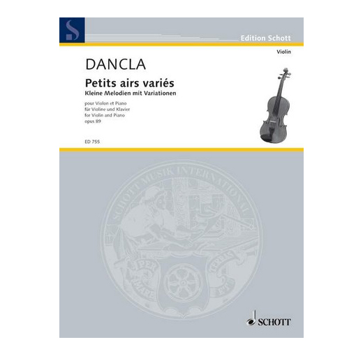 Dancla - Petits Airs Varies Op.89