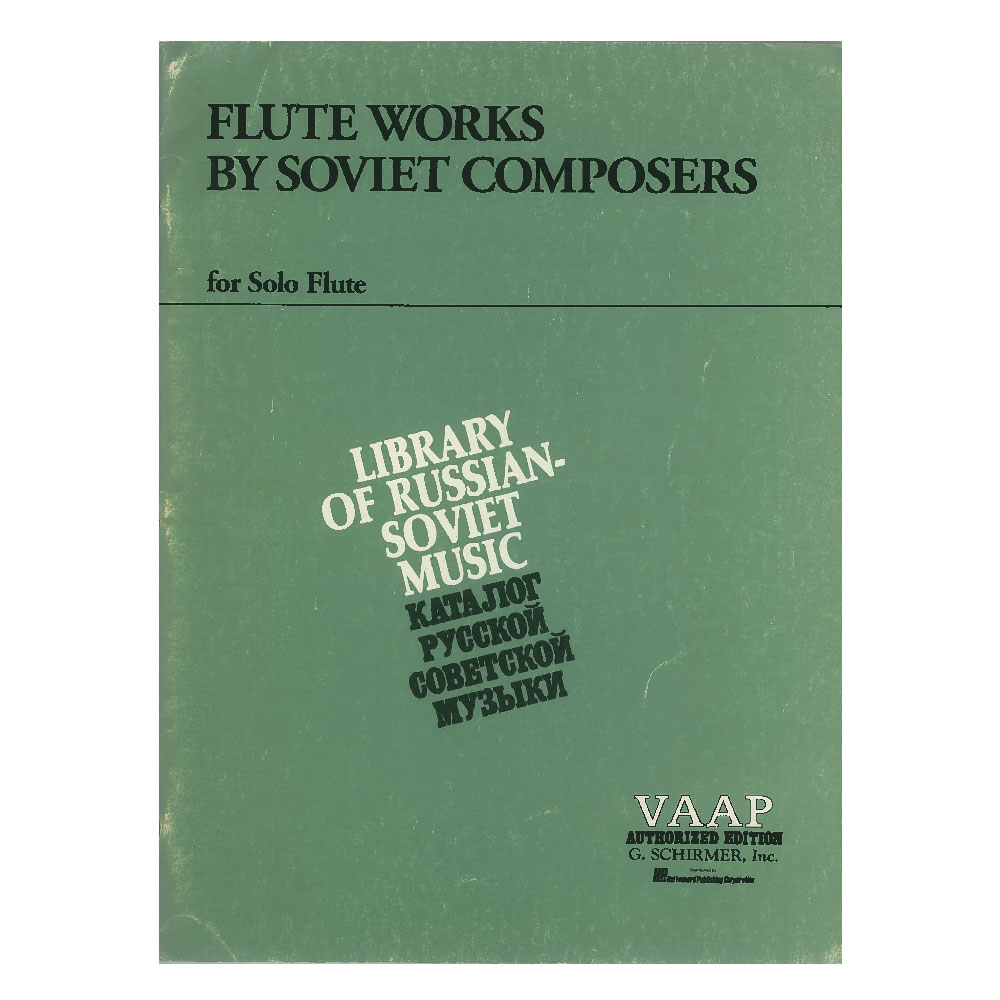Flute Works By Soviet Composers for Solo Flute