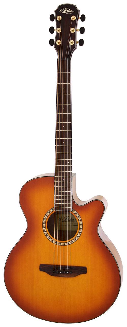 Aria TG-1 Light Vintage Sunburst Acoustic Guitar