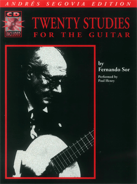 Fernando Sor: Twenty Studies For Guitar & CD