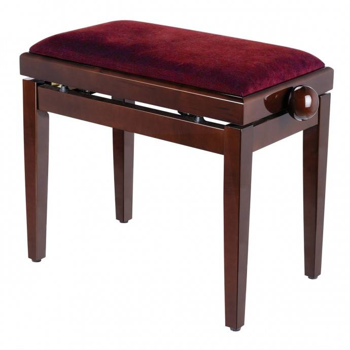 SOUNDSATION SBH-104V Rosewood Red Piano Bench
