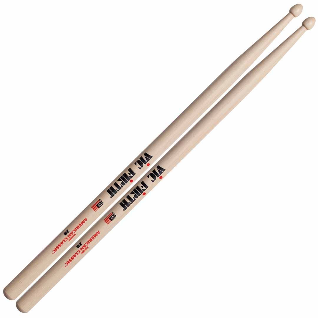 Vic Firth 2B American Classic Hickory Wood Drum Sticks