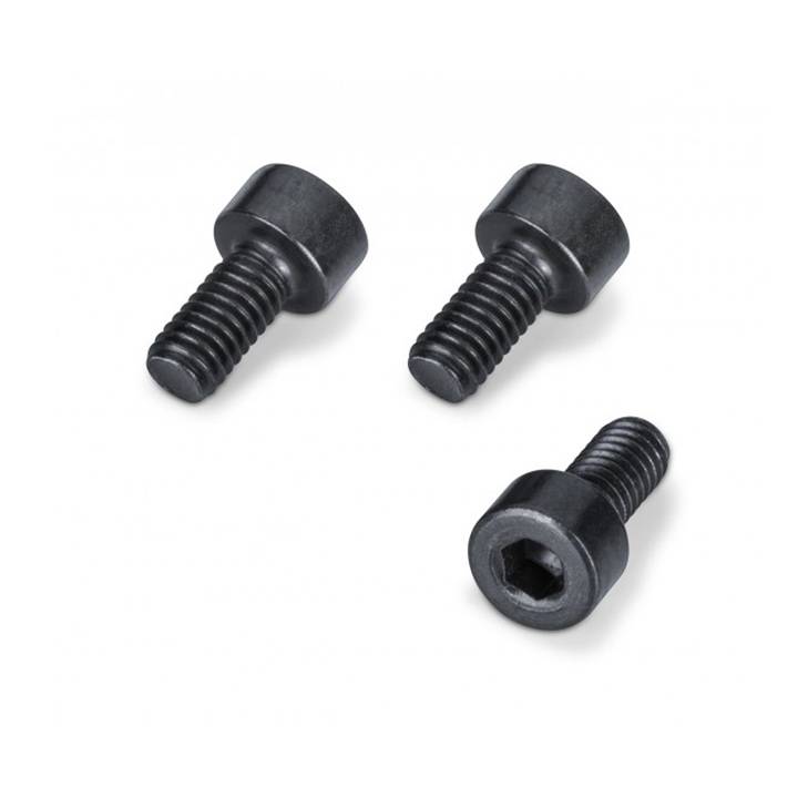 Schaller 390013 FL.Rose Nut Clip Set of 3 Black Screws