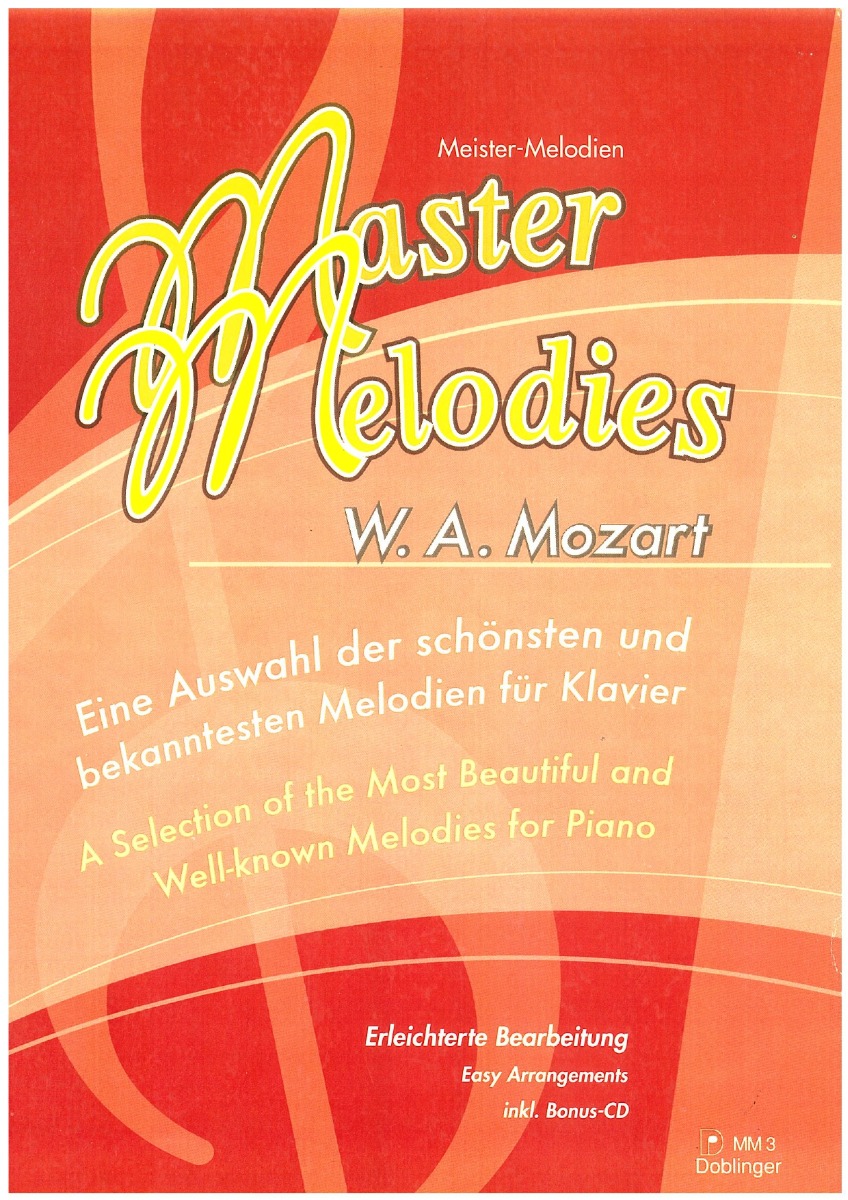 Mozart - Master Melodies & CD