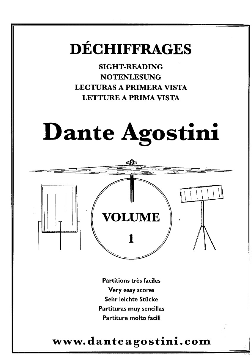 Agostini - Preparation Au Dechiffrage, Vol.1