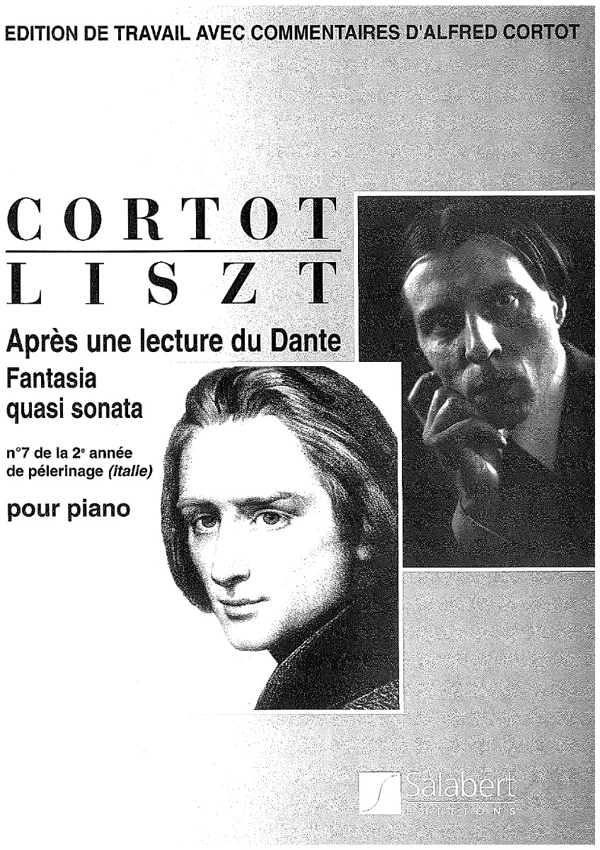 Liszt | Cortot - Apres Une Lecture du Dante
