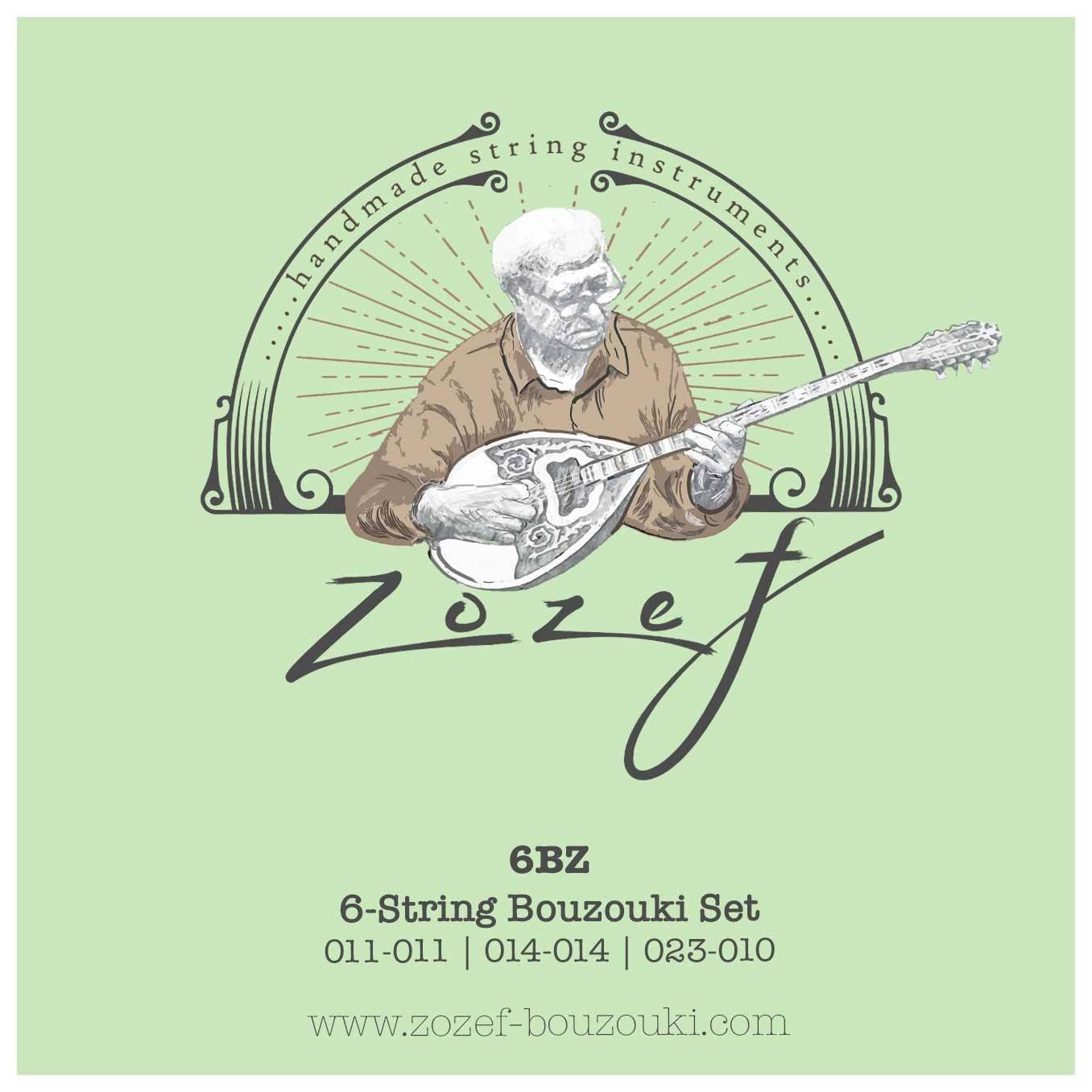 Zozef 6BZ 011-023 Bouzouki 6-String Set