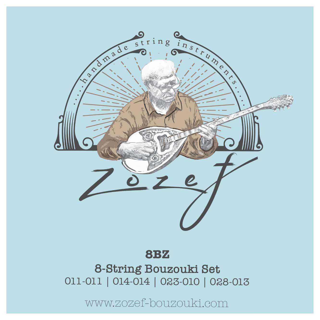 Zozef 8BZ 011-028 Bouzouki 8-String Set