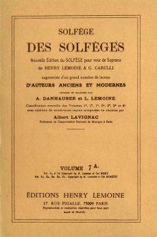 Solfege Des Solfeges, Vol.7A